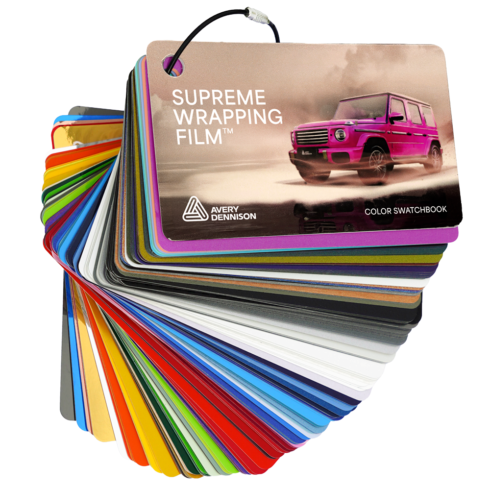Avery Dennison SW900 Supreme Wrap Swatch Books