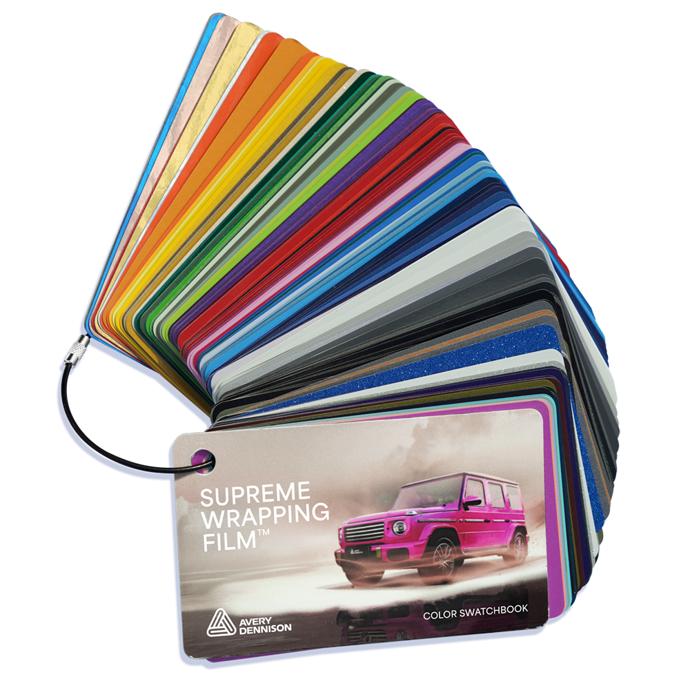 Avery Dennison SW900 Supreme Wrap Swatch Books