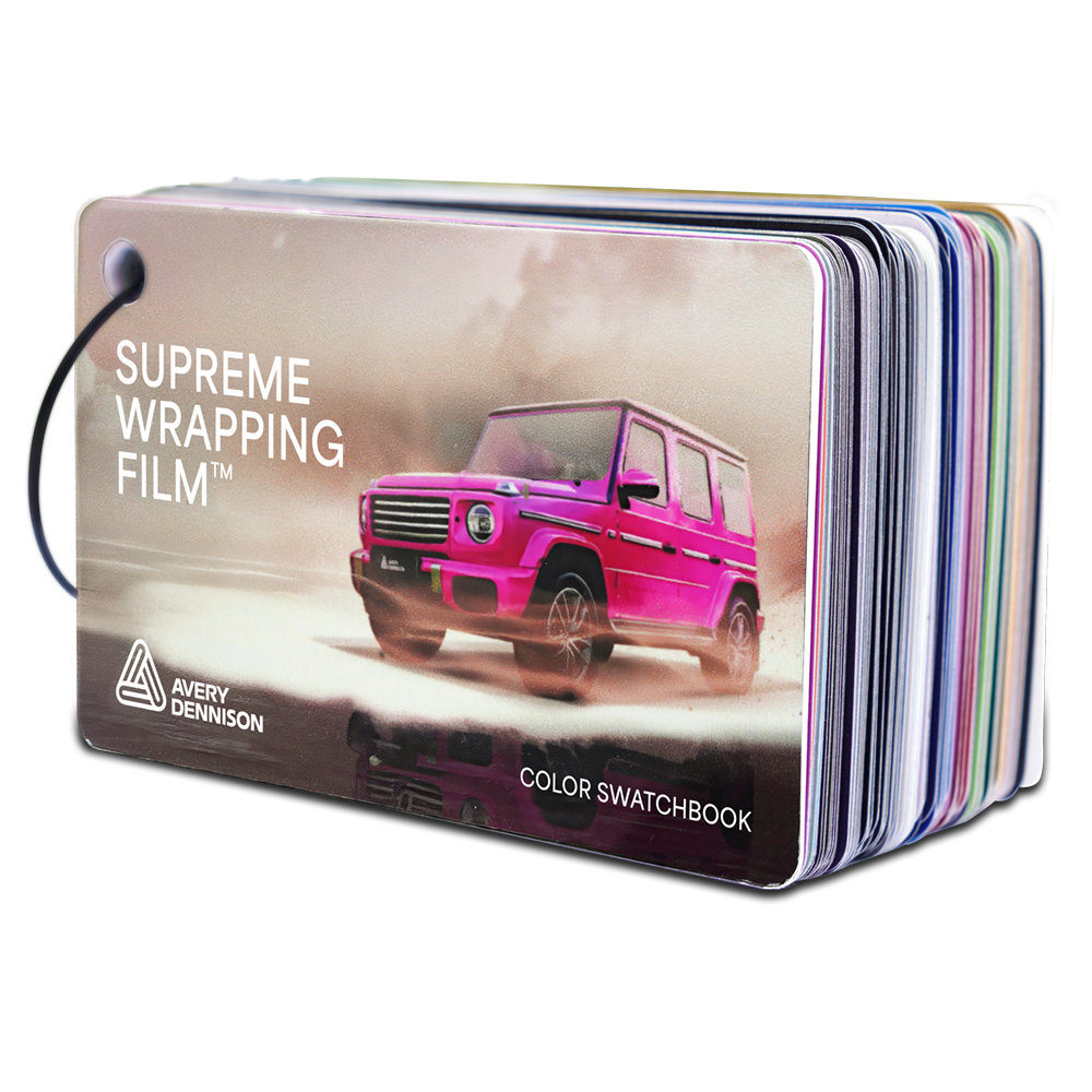 Avery Dennison SW900 Supreme Wrap Swatch Books