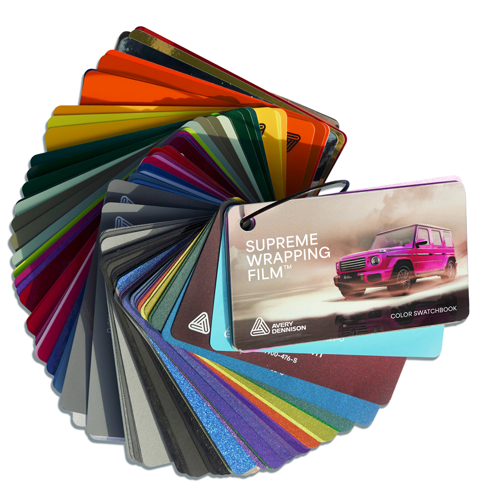 Avery Dennison SW900 Supreme Wrap Swatch Books