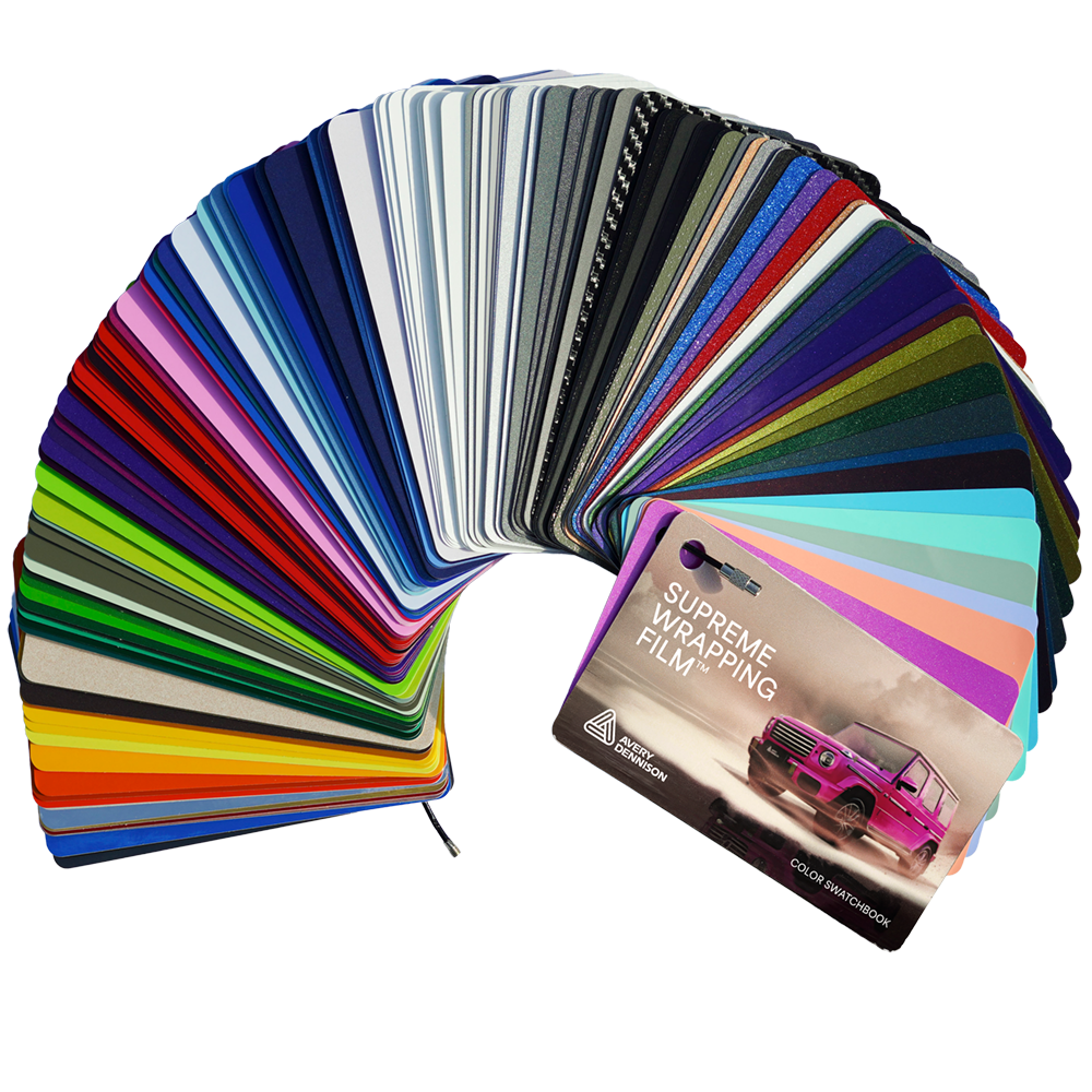 Avery Dennison SW900 Supreme Wrap Swatch Books