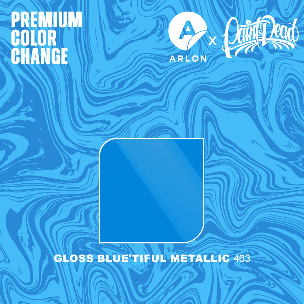 Gloss Blue-tiful Metallic - Arlon PCC #463 - Paint is Dead