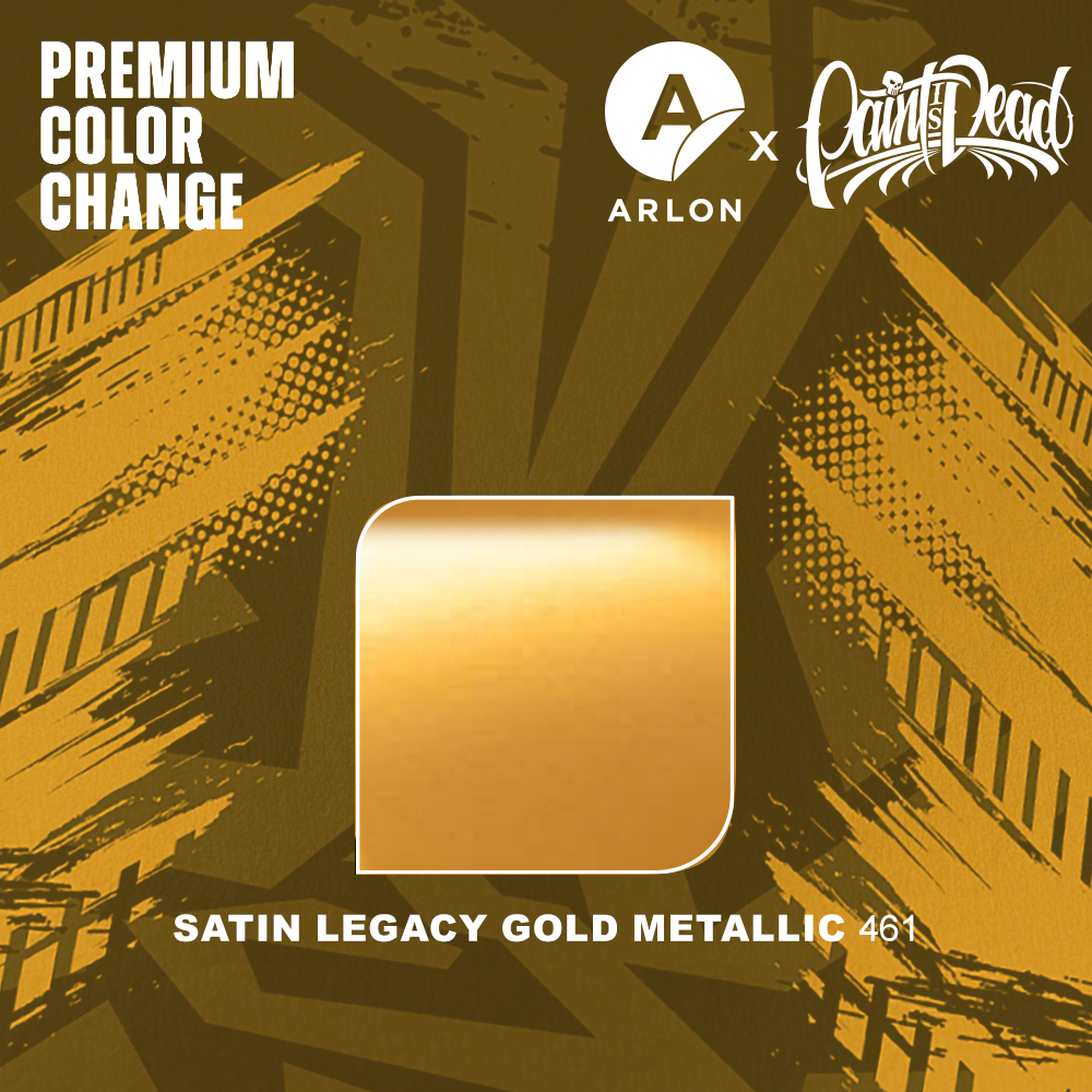 Satin Legacy Gold -  Arlon PCC #461 - Paint is Dead