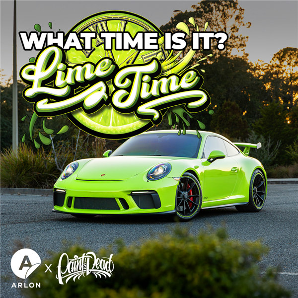 Gloss Lime Time Metallic - #451 Arlon PCC - Paint is Dead